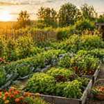Selbstversorgung: So viel Fläche brauchst du Selbstversorger Garten mit optimal genutzter Fläche und Gemüseanbau